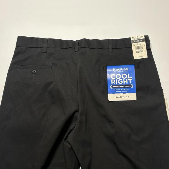 Haggar Cool Right Performance Flex Pants - New with Tags - Picture 7 of 10